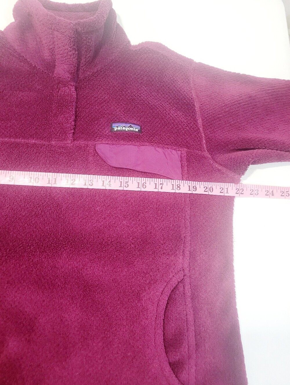 Patagonia Synchilla Snap-T Fleece Pullover Womens L Purple Polartec Thermal Pro - Picture 9 of 16